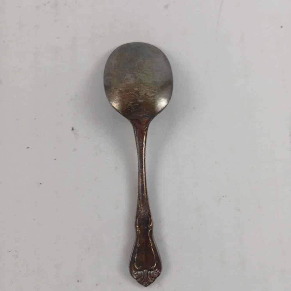 Vintage Wm. A.‎ Rogers Oneida Silverplate Chalice-Harmony Baby Spoon
